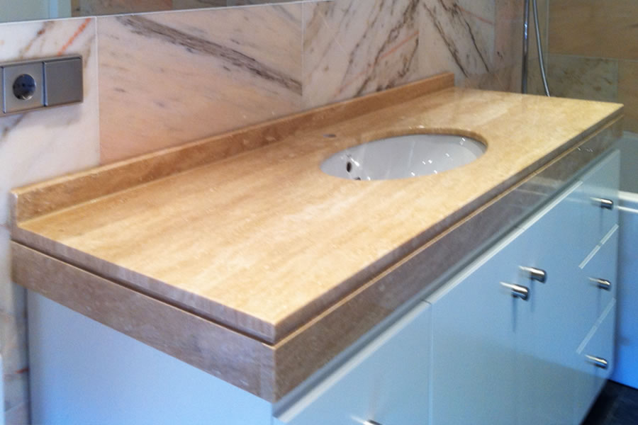 Encimera de baño - Mármoles Feymar