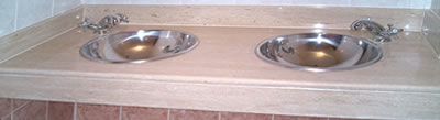 Encimeras de baño. Mármoles Feymar