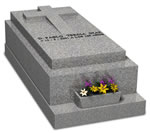 Lápida modelo MF 8. Mármoles Feymar