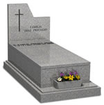 Lápida modelo MF 9. Mármoles Feymar