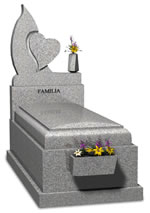 Lápida modelo MF 26. Mármoles Feymar